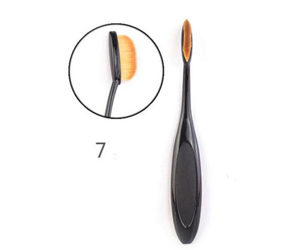 Makeup and make-up tool toothbrush Makeup and make-up tool toothbrush